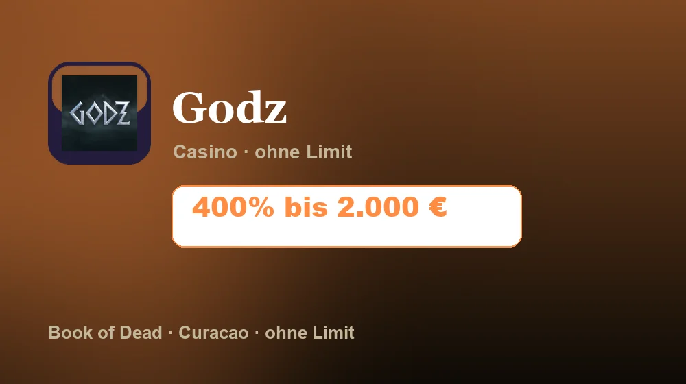 Screenshot von Godz Casino