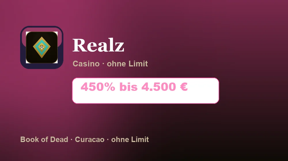 Screenshot von Realz Casino