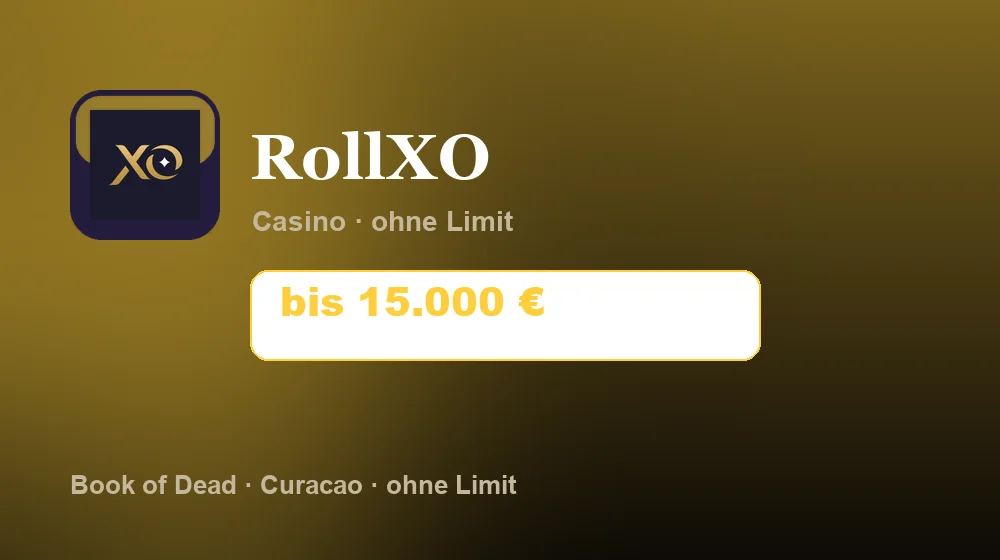 Screenshot von RollXO Casino