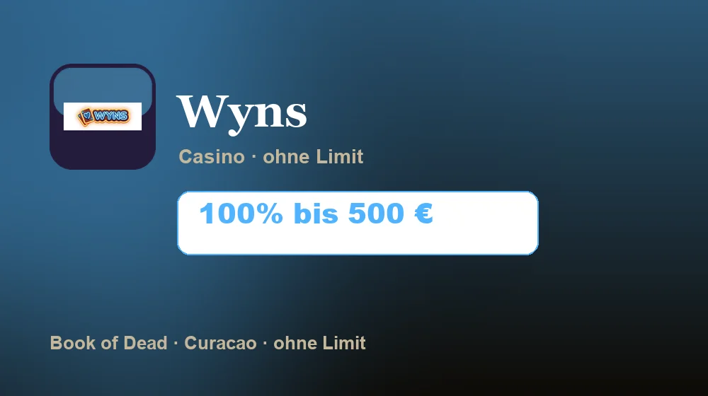 Screenshot von Wyns Casino
